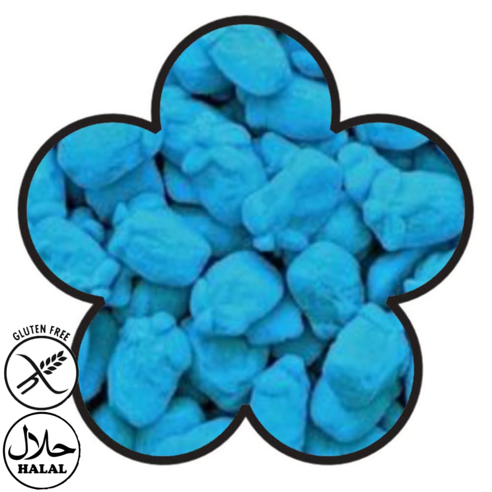 Dulceplus Framboises Fouettées Bleues Sucrées