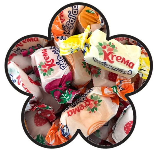 Assortiment de bonbons Krema Régal'ad